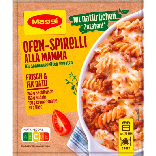 Maggi Fix Ofen Spirelli alla mamma 43g