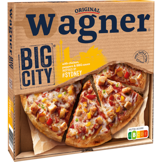 Wagner Big Pizza BBQ-Chicken 425g