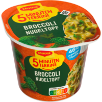 Maggi 5 Minuten Terrine Broccoli Nudeltopf 50g