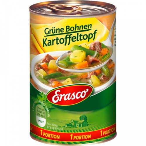 Erasco Grüne Bohnen- Kartoffeltopf 400g