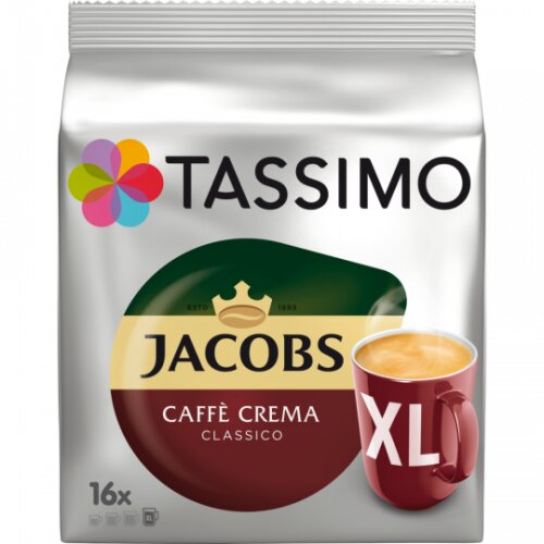 Tassimo Jacobs Caffe Crema Classico XL 16ST 132,8g