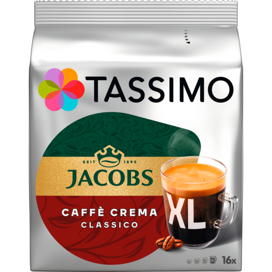 Tassimo Jacobs Caffe Crema Classico XL 16ST 132,8g