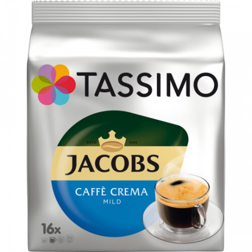 Tassimo Jacobs Caffe Crema Mild 16ST 89,6g