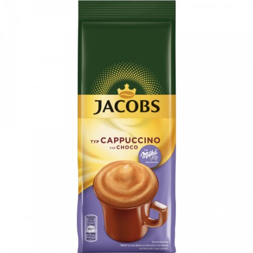 Jacobs Momente Instant Choco Cappuccino Nachfüllbeutel 500g