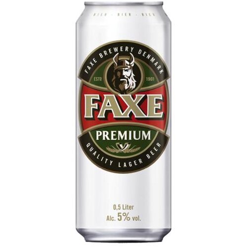 Faxe Premium Quality Lager Beer 0,5l
