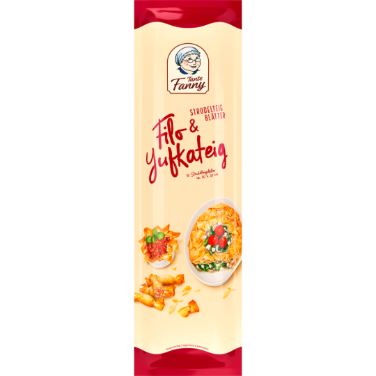 Tante Fanny Strudelteigblätter Filo- oder Yafkateig 250g