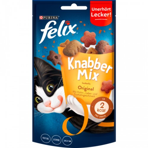 Felix Knabbermix Original Katzensnacks 60g