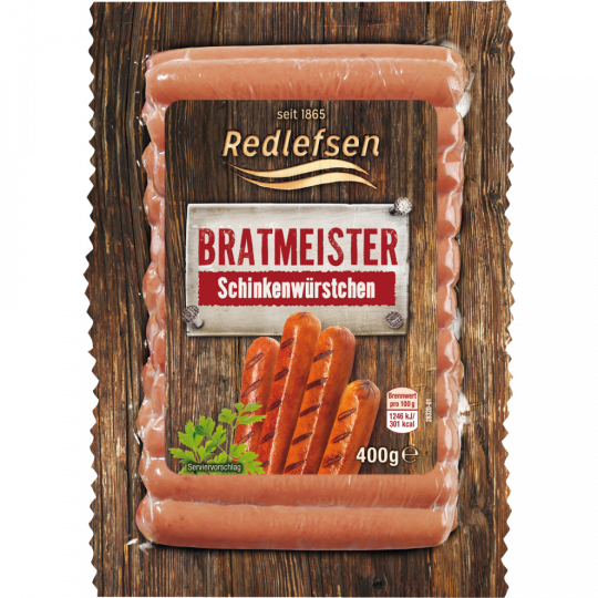 Redlefsen Schinkenwurst 400g