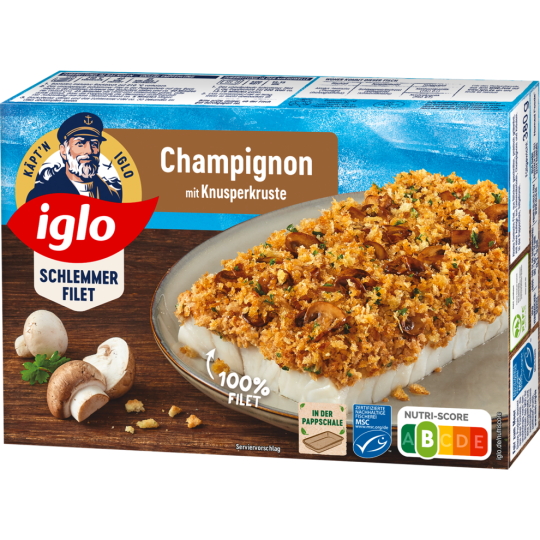 Iglo Schlemmerfilet Champ.380g
