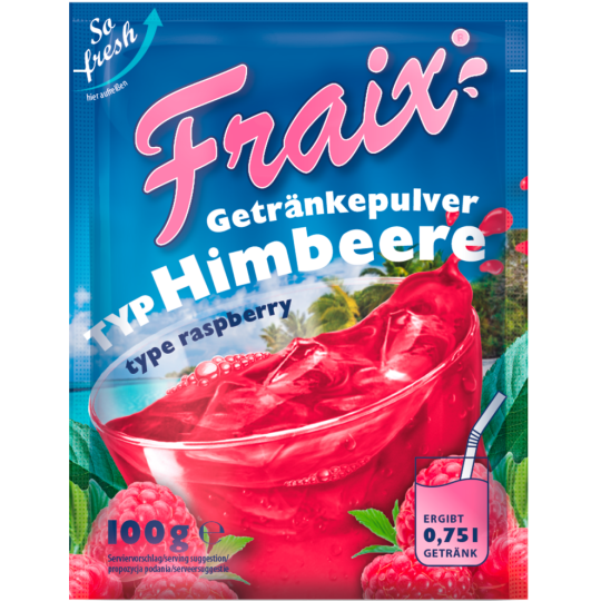 Fraix Getränkepulver Typ Himbeere 100g