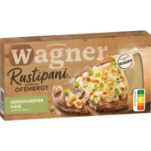 Wagner Rustipani geräucherter Käse 175g