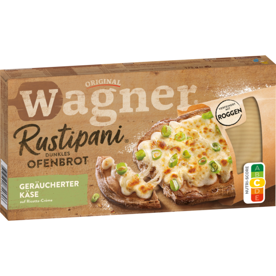 Wagner Rustipani geräucherter Käse 175g