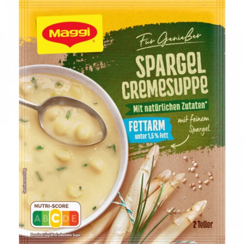 Maggi Für Geniesser Spargelcreme Suppe fettarm 41 g