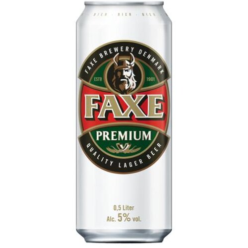 Faxe Premium Quality Lager Beer 24 x 0,5l Dosen