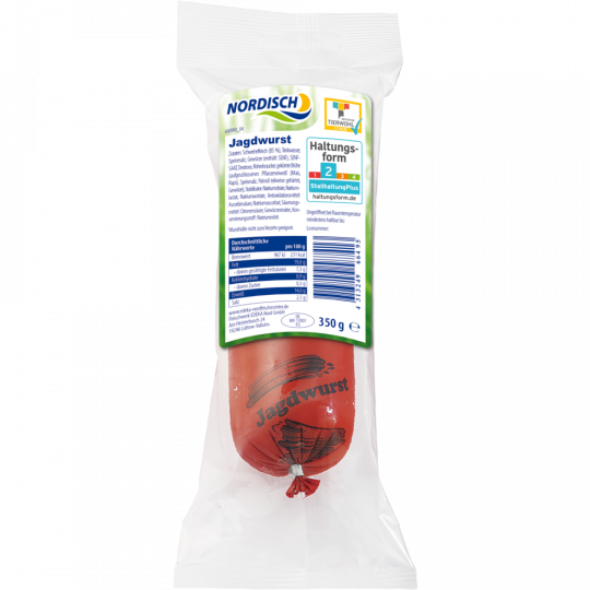 NORDISCH Jagdwurst ohne Kühlung 350g