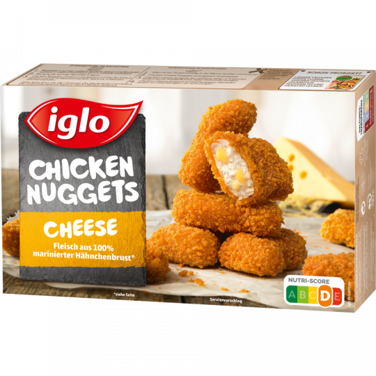Iglo Gold Chicken Cheese Nuggets 12ST 250g