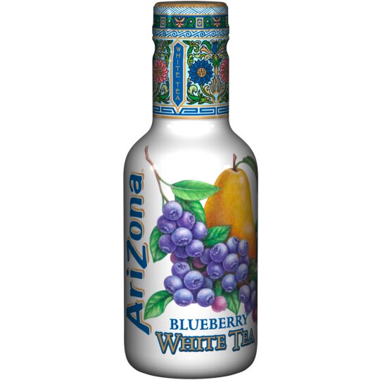 AriZona White Tea Blueberry 0,5l LebensmittelVersand.eu Lebensmi