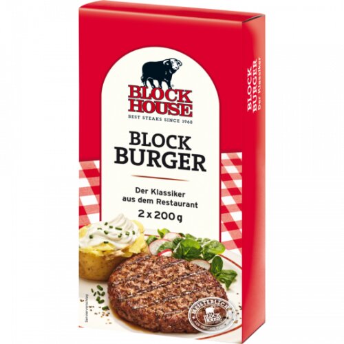 Block House Block Burger 2er 200g