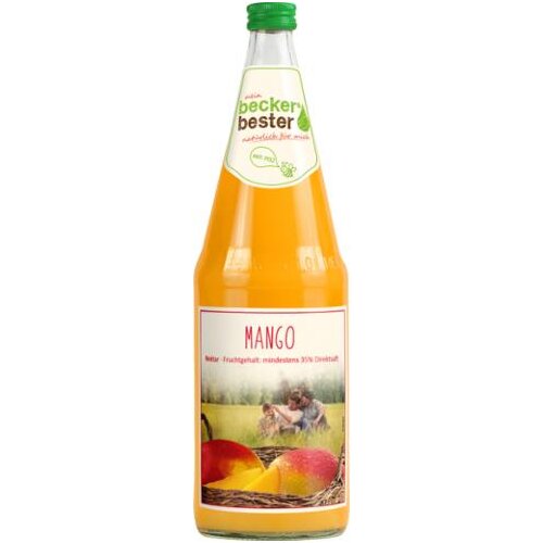 Beckers Bester Mango Nektar 1l Flasche
