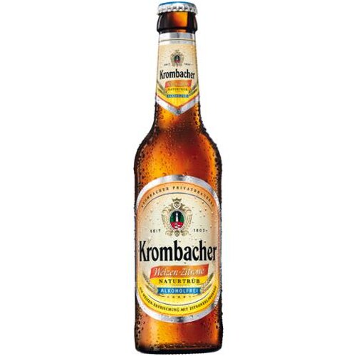 Krombacher Weizen Radler alkoholfrei 0,33l Flasche