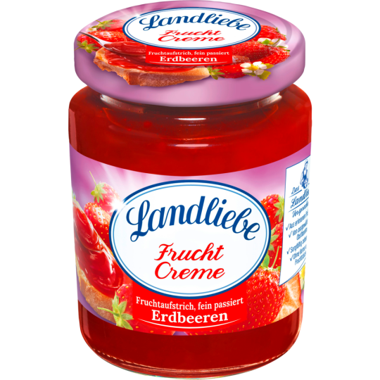 Landliebe Fruchtcreme Erdbeere fein passiert 200g