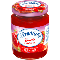 Landliebe Fruchtcreme Erdbeere fein passiert 200g