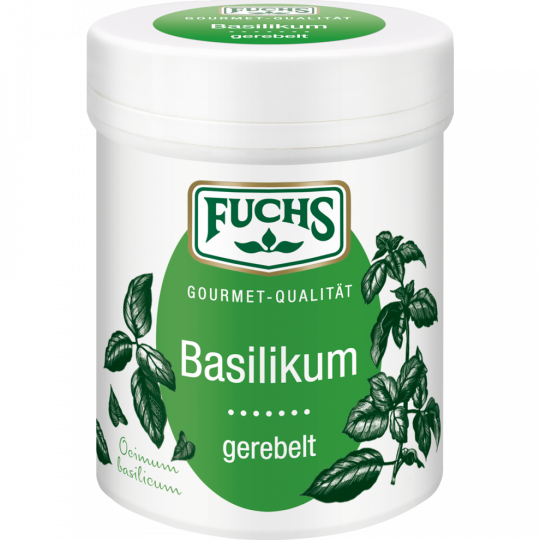 Fuchs Basilikum gerebelt 20g