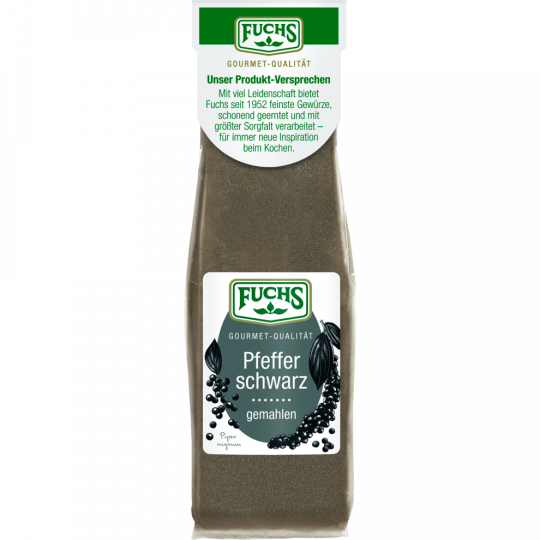 Fuchs Pfeffer schwarz gemahlen 70g