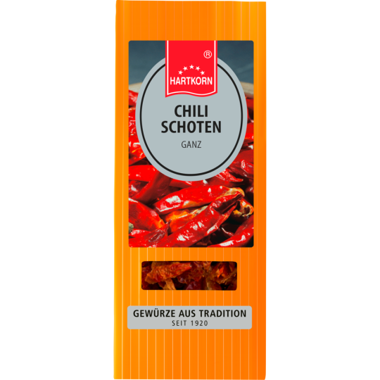 Hartkorn  Chili Schoten ganz 22g