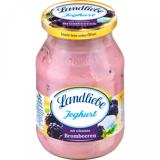 Landliebe Joghurt mit erlesenen Brombeeren 500g MW
