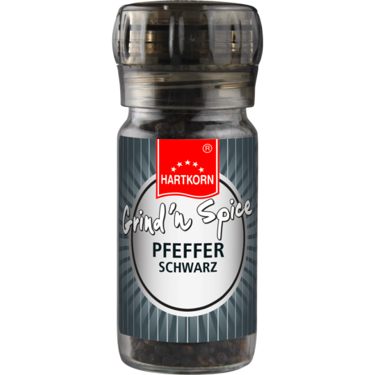 Hartkorn  Grind n Spice Pfeffer schwarz 50g