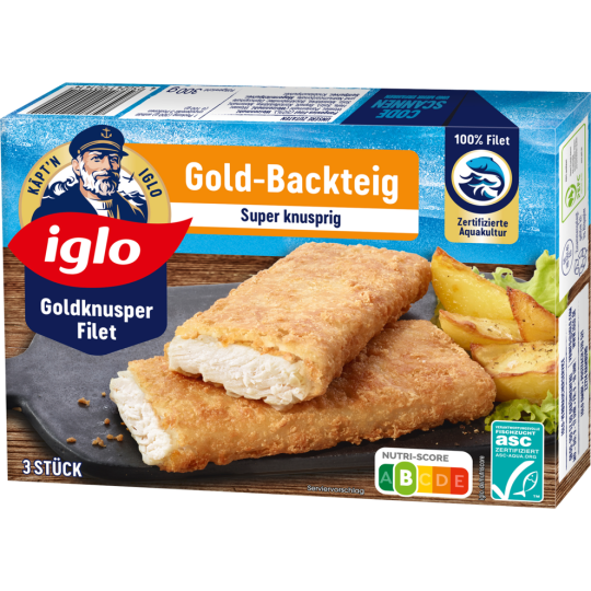 Iglo Goldknusper Goldback 300g
