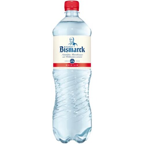 Fürst Bismarck Mineralwasser wenig Kohlensäure 1l