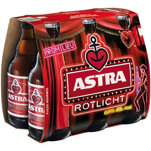 Astra Rotlicht 3x6x0,33l Kiste