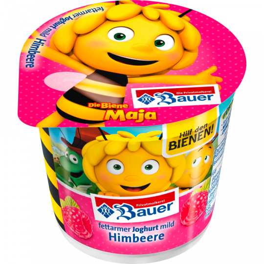 Bauer Kinder Joghurt Himbeer 125g