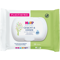 Hipp Babysanft Gesicht&Hände Tücher 20ST