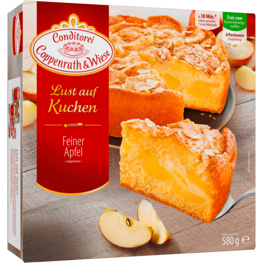 Coppenrath & Wiese Feiner Apfelkuchen 580g