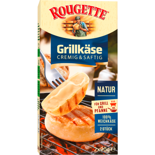 Rougette Grillkäse cremig-mild 55% 2x90g