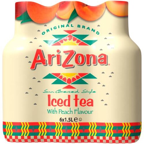 Arizona Ice Tea Peach 6 x 1,5 l Flasche
