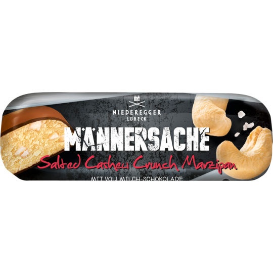 Niederegger Marzipanbrot Salted Cashew Crunch 125g