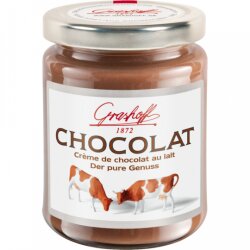 Grashoff Chocolat Schokoladencreme Vollmilch Pur 250 g