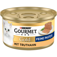 Gourmet Gold Feine Pastete mit Truthahn Katzennassnahrung...