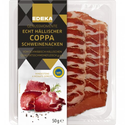 EDEKA SELECTION Coppa vom schwäbisch hällischem Schwein 50g