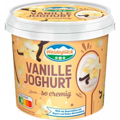 Weideglück Fruchtjoghurt Vanille 3,5% 1000g