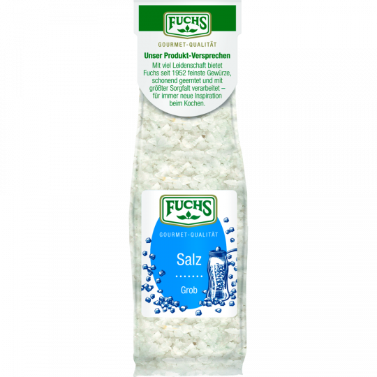 Fuchs Salz grob 150g