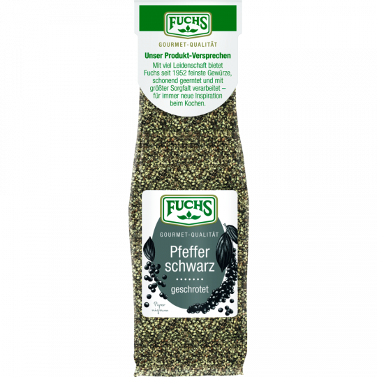 Fuchs Pfeffer schwarz geschroten 60g