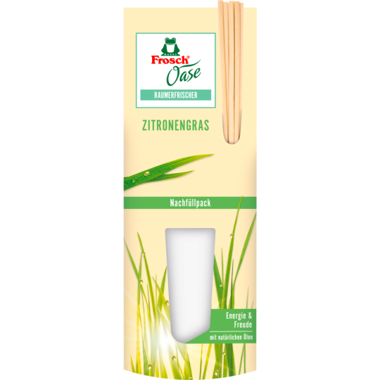 Frosch Oase Raumerfrischer Zitronengras Nachfüllpackung 90ml