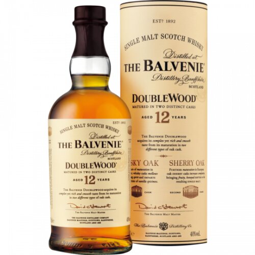 The Balvenie Single Malt Scotch Double Wood 12 Year 0,7l