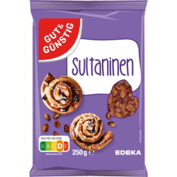 Gut & Günstig Sultaninen aus Südafrika 250g