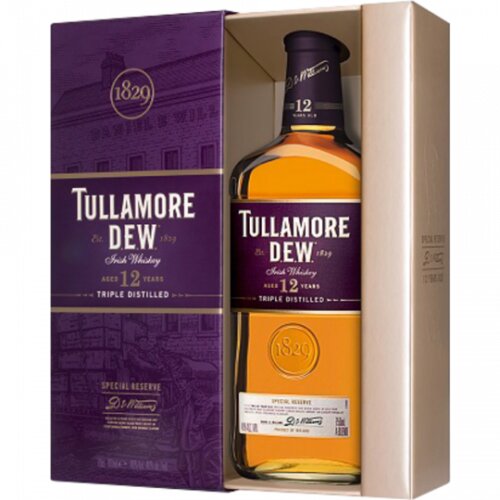 Tullamore Dew Irish Whisky 12 Jahre 0,7l